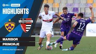 Maribor 4 - 1 Primorje | 7. krog 2024/25 #PrvaLigaTelemach