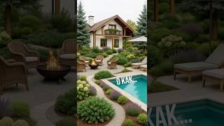 ИИ и ландшафтный дизайн #ландшафтныйдизайн #нейросети