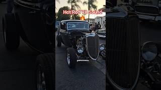 V8 Sound what's the base for this Hot Rod? #speed #carshow #automobile #car #cars #old #exhaust #wow