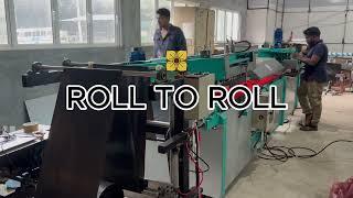 Roll to Roll Screen Printing machine made in Sri Lanka