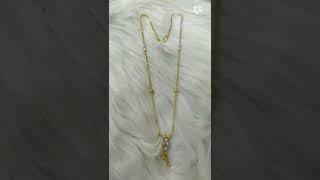 #Latest Ladies Gold Chains Designs Collection With Weight #SyamalaChethiVanta #viral