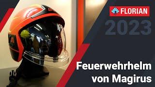 Der Feuerwehrhelm von Magirus auf der FLORIAN 2023 in Dresden