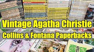 Beautiful - AGATHA CHRISTIE - In Vintage COLLINS & FONTANA Paperbacks