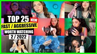 ASMR / FAST / AGGRESSIVE (Hand Sounds, Mouth Sounds, Tapping) / TOP 25 / ASMR Charts