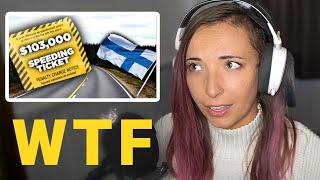 $100K SPEEDING TICKETS?? -  American Reaction