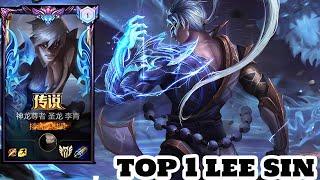 wild Rift lee sin - top 1 lee sin storm dragon Gameplay rank master