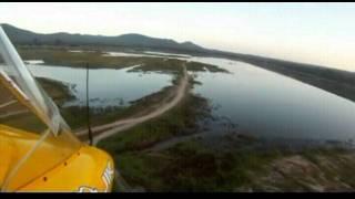 Microlight Trike flight From Nongprue to Nong Koh in Thailand with Alternative Music.avi