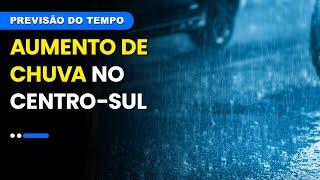 Quinta com aumento de chuva no centro-sul do país | Previsão 13/03/2025