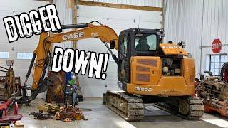 This CASE Excavator has NO POWER, How Bad Can It Be?
