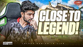 LEGEND HONE SE KOI NHI ROK SAKTA | RANK PUSH OR WHAT | BGMI LIVE