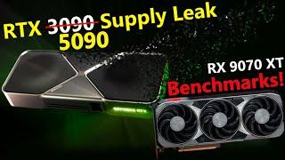Nvidia RTX 5090 & 5080 Supply Leak | RX 9070 XT Benchmarks | AMD FSR 4 Support for RDNA 3