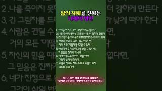 삶의 지혜를 전하는 니체의 명언 #오늘의생각 #삶의통찰