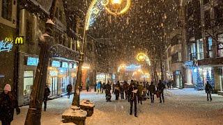 A walk through a Christmas wonderland. Zakopane