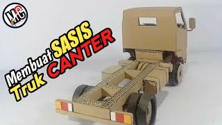 Cara Membuat Sasis Miniatur Truk Canter Menggunakan Kardus Bekas By Maula Creator