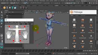 Import Motion to Advanced Skeleton in Pistage 1. Import Character