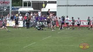 Incredible tap tackle at Bournemouth 7s!