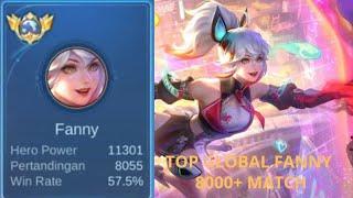 Fanny gameplay ! GLOBAL 9 Fanny 8000+ Match | Aggresive GamePlay By Prince Wann - Mobile Legends