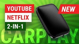 Herilary C3 CarPlay Android 8 AI Box Adapter Review | Low-Cost Closed AI Box with Netflix & YouTube