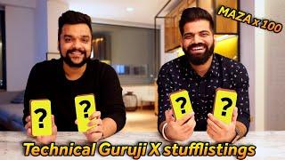 Technical Guruji x stufflistings - which smartphones do we actually use? 