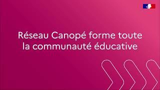 Formez-vous avec Réseau Canopé