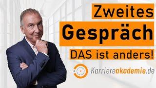 Zweites Vorstellungsgespräch: DIESE Fragen + eigene Fragen, Unterschiede