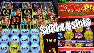 $100 x 4 New game Digging for Dollars Shenlong Unleashed KPOW pig max out major golden century