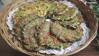 고소한 콩전 세 가지 | 비 오는 날 | 밀가루 없이 | chickpea jeon, mung bean jeon and lentil jeon