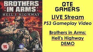 Brothers in Arms: Hell's Highway - #DEMO - #PS3 #Gameplay LIVE STREAM