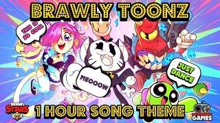 1 HOUR STARR TOON STUDIOS THEME SONG BRAWL STARS SEASON 22 JANUARY 2024