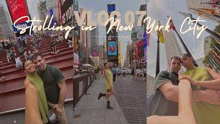 A DAY OF STROLLING NYC | NYC SIGHTSEEING | Evan&StefaniaVlogs