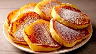 Juicy apple pancakes in 5 minutes! The quickest and easiest breakfast recipe!