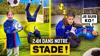 24H DANS NOTRE NOUVEAU TERRAIN DE FOOTBALL PRO  !  ( J'ai réaliser mon rêve )