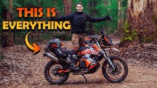 Fundamental Gear for Comfy Motorcycle Camping | Lightweight + Warm!