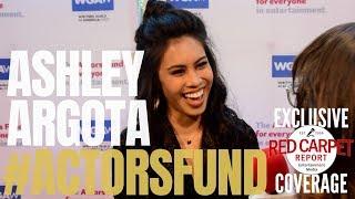 Ashley Argota interviewed at The Actors Fund's 23rd Annual Tony Awards® LA Viewing Gala