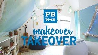 PBteen Makeover Takeover: Beanbag Lounge