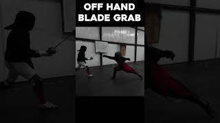 Using the offhand in rapier! #sword  #martialarts #hema