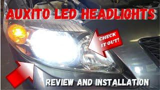 WATCH this BEFORE you buy LED's for your car! AUXITO Bulbs Review and Installation