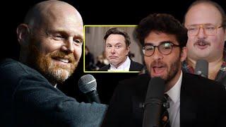 Bill Burr COOKS Elon Musk | Hasanabi reacts ft Stavros