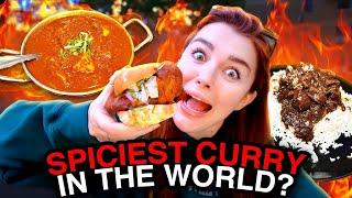 Eating the Spiciest Foods in New York City! (World’s Hottest Curry!!)