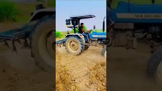 new Holland tractor stunt video  #newhollandtractors #hollandtractors #tractors #shorts #famous