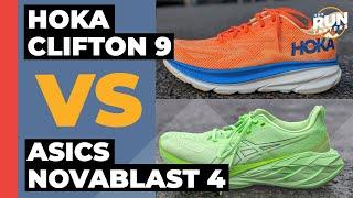 Hoka Clifton 9 Vs Asics Novablast 4 | Which cushioned daily shoe gets our vote?