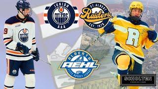 St. Albert Raiders vs Edmonton Jr Oilers Blue | U18 AAA AEHL | December 21, 2024