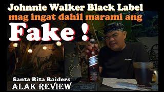 johnnie walker black label fake o orig at ang dapat mo  malaman alak review Ep:052 #tabayag