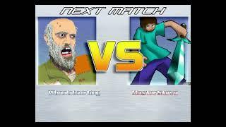 M.U.G.E.N - Wheelchair Guy VS Master Steve
