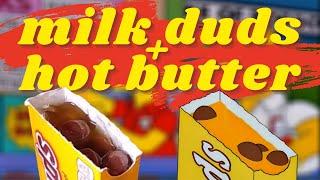 Homer Simpson's Milk Duds + Hot Butter TASTE TEST