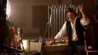 Paul McCartney shows the Mellotron