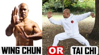 Do you like more Wing Chun or tai chi?