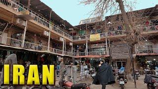 Walking through the Old Neighborhood & Bazaar of Mashhad!!! Iran's Most Religious city