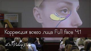 Коррекция всего лица Full Face Ч.1 Валерий Потий (прямая трансляция)
