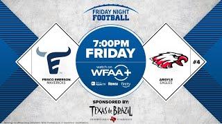 Friday Night Football | Bi-District Playoffs: Argyle vs. Frisco Emerson